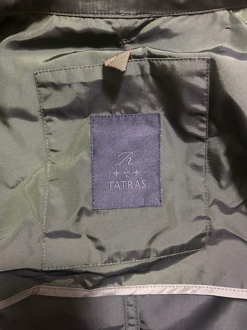 美品 TATRAS タトラス　モッズコート ミリタリー ファー フード