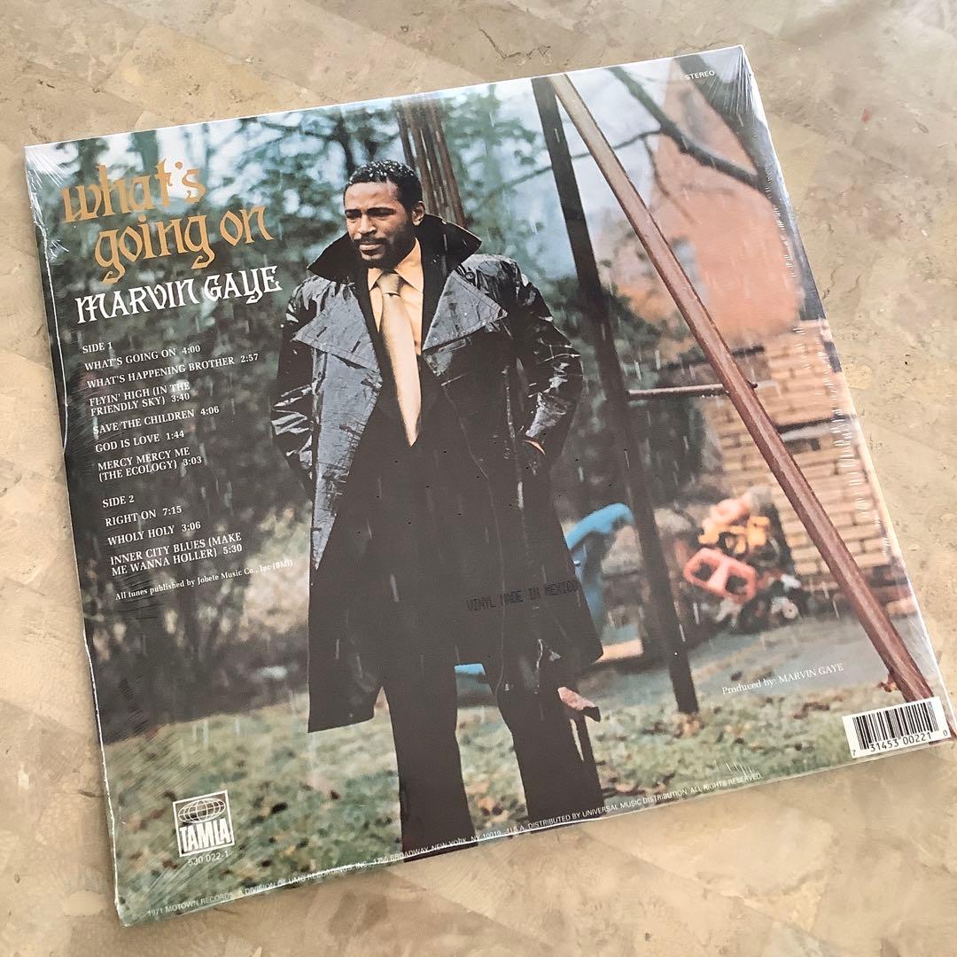激レア新品未開封! マービンゲイ 2009年US限定重量盤 ホワッツ・ゴーイング