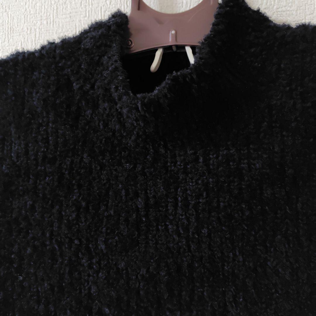 【美品】 おまけ付き中川政七商店 COOHEM ブラック ハイネックニットベスト