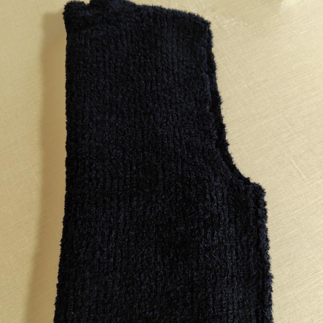 【美品】 おまけ付き中川政七商店 COOHEM ブラック ハイネックニットベスト