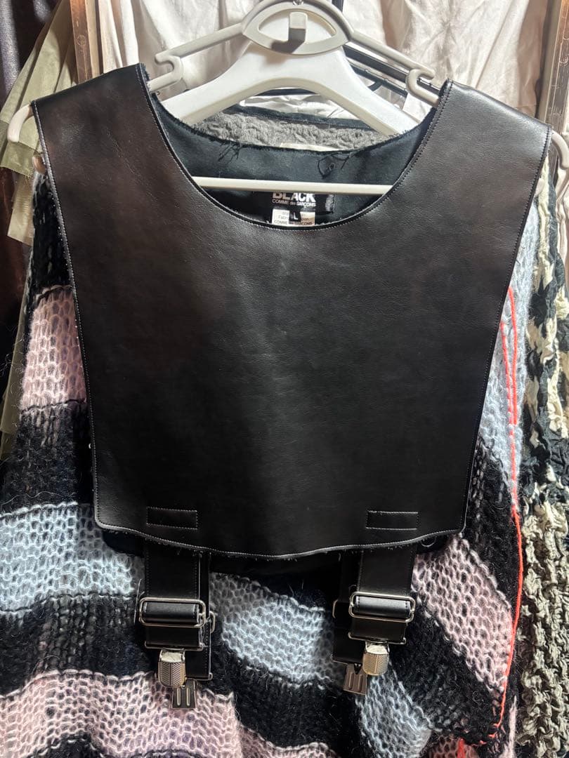 COMME des GARÇONS レザーベスト Lサイズ