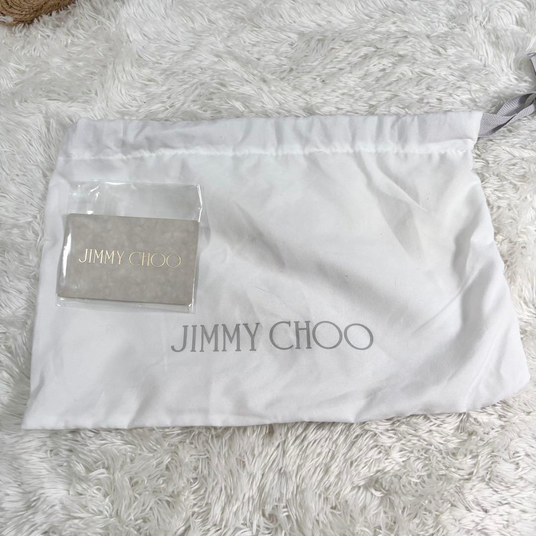 【美品】 ジミーチュウ ショルダーバッグ パーティ チェーン ウォレット ピンク