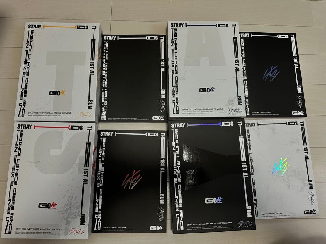 【特典、トレカ付き】 スキズ stray kids アルバム　46枚セット