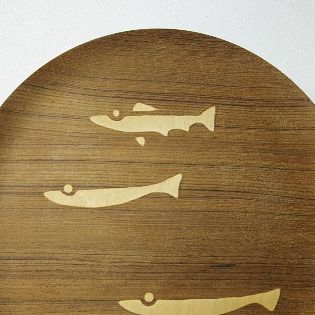 【青峰重倫】プライウッド　チークトレイ　ヴィンテージ ミッドセンチュリー