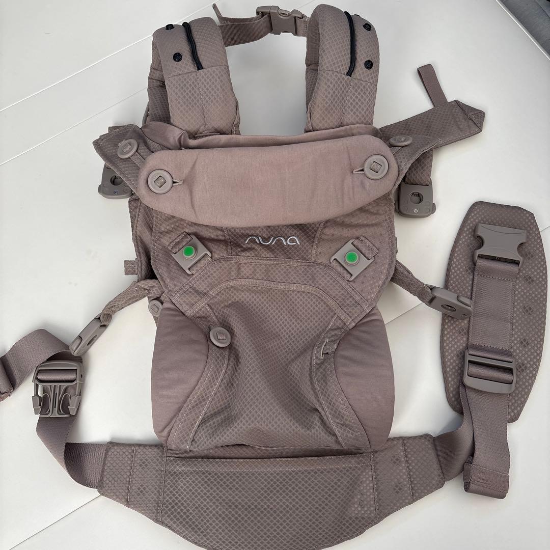 NUNA 抱っこ紐 ベージュ　メッシュ