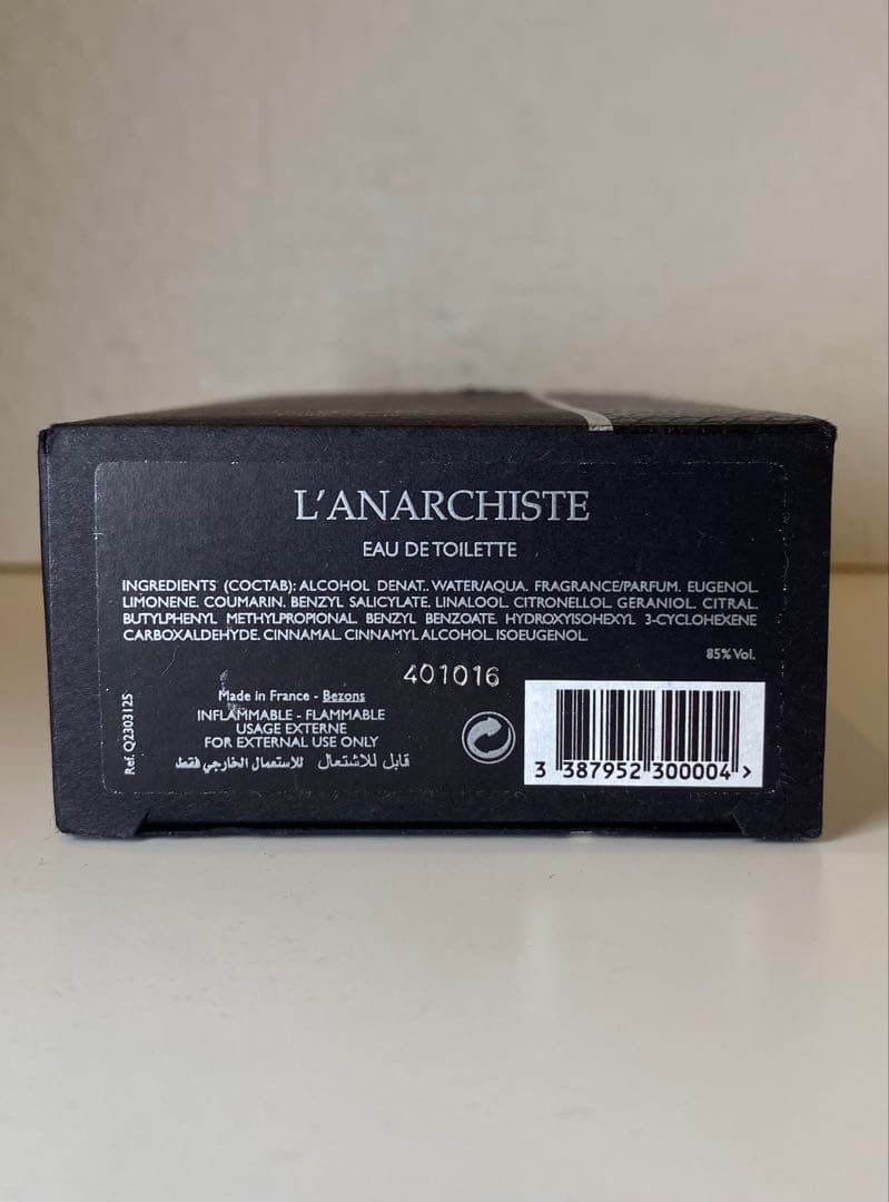 【超希少125ml】CARON L'ANARCHISTE キャロン ラナルシスト