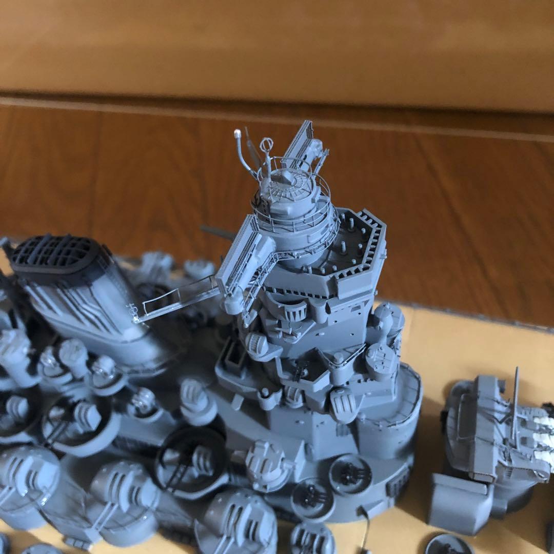 戦艦大和・1/350•完成モデル•インテリア・アンティーク・レトロ