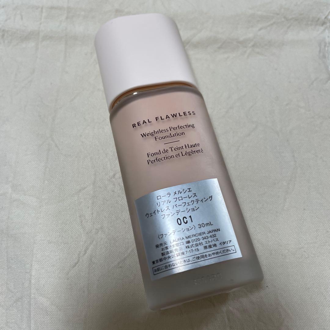 ローラメルシエ リアルフローレスウェイトレスパーフェクティングファンデーション