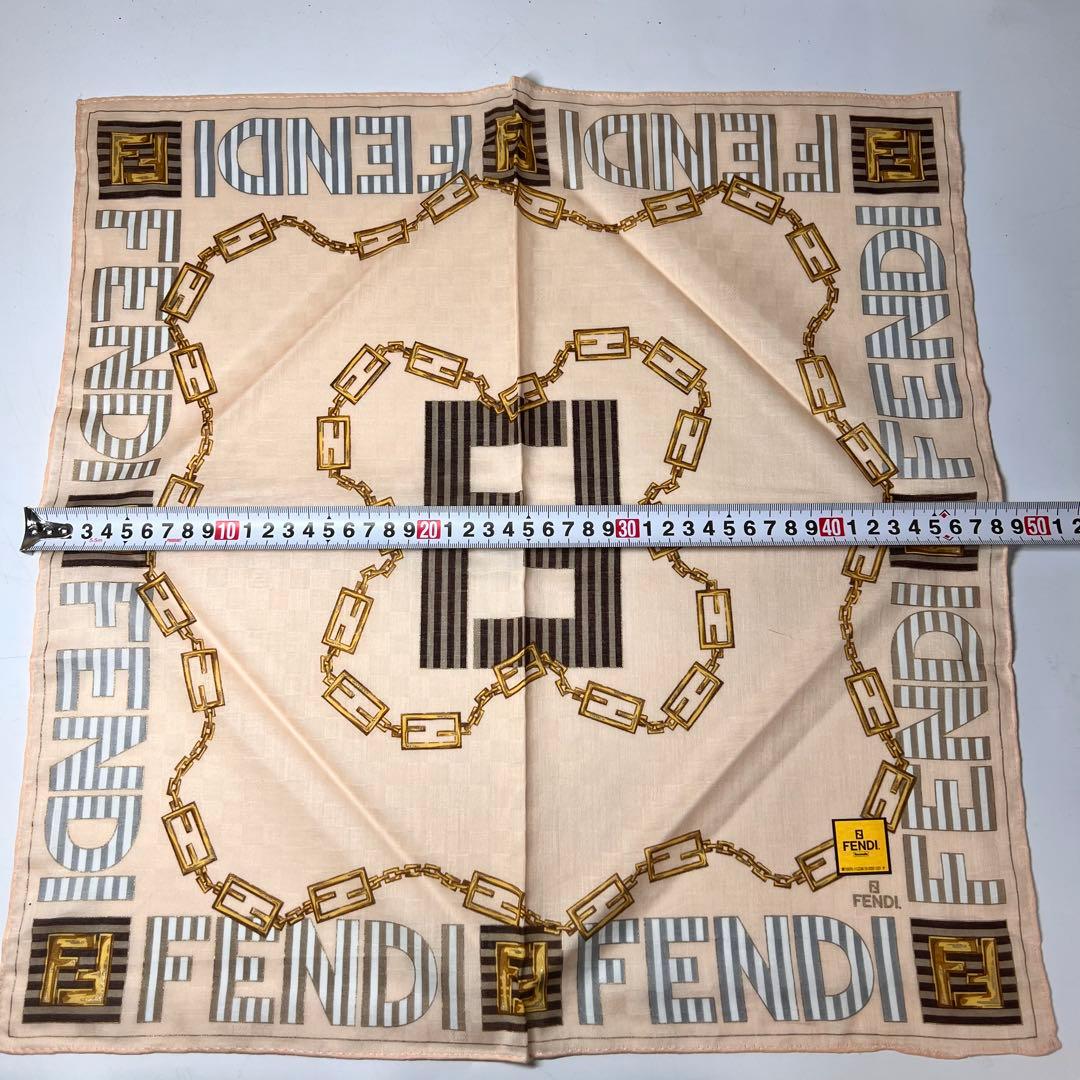 【未使用】 FENDI ROMA 1925 ITALY ハンカチ 3枚入り