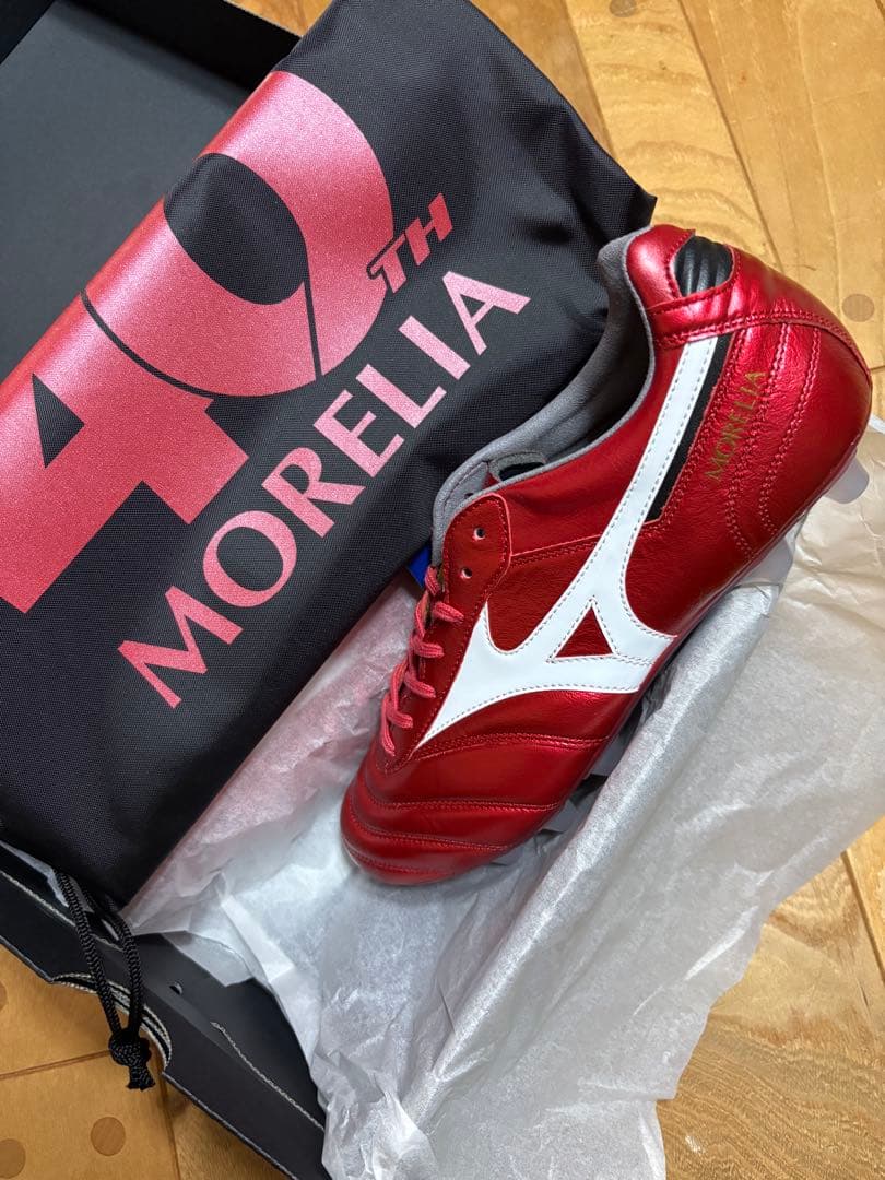 新品　40周年　レアサイズ　限定品　ミズノ　モレリア 2 JAPAN 24cm