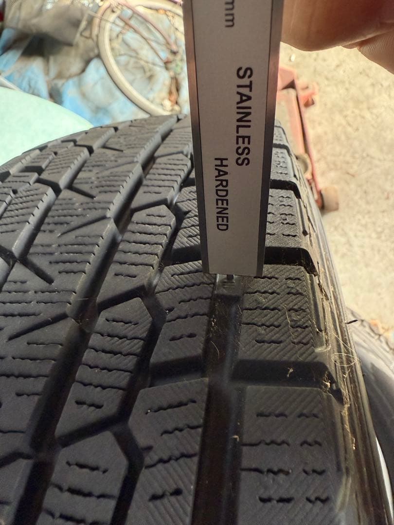 状態良！22年製 ヨコハマiceGUARD 175/80/16 ホイール付き4本