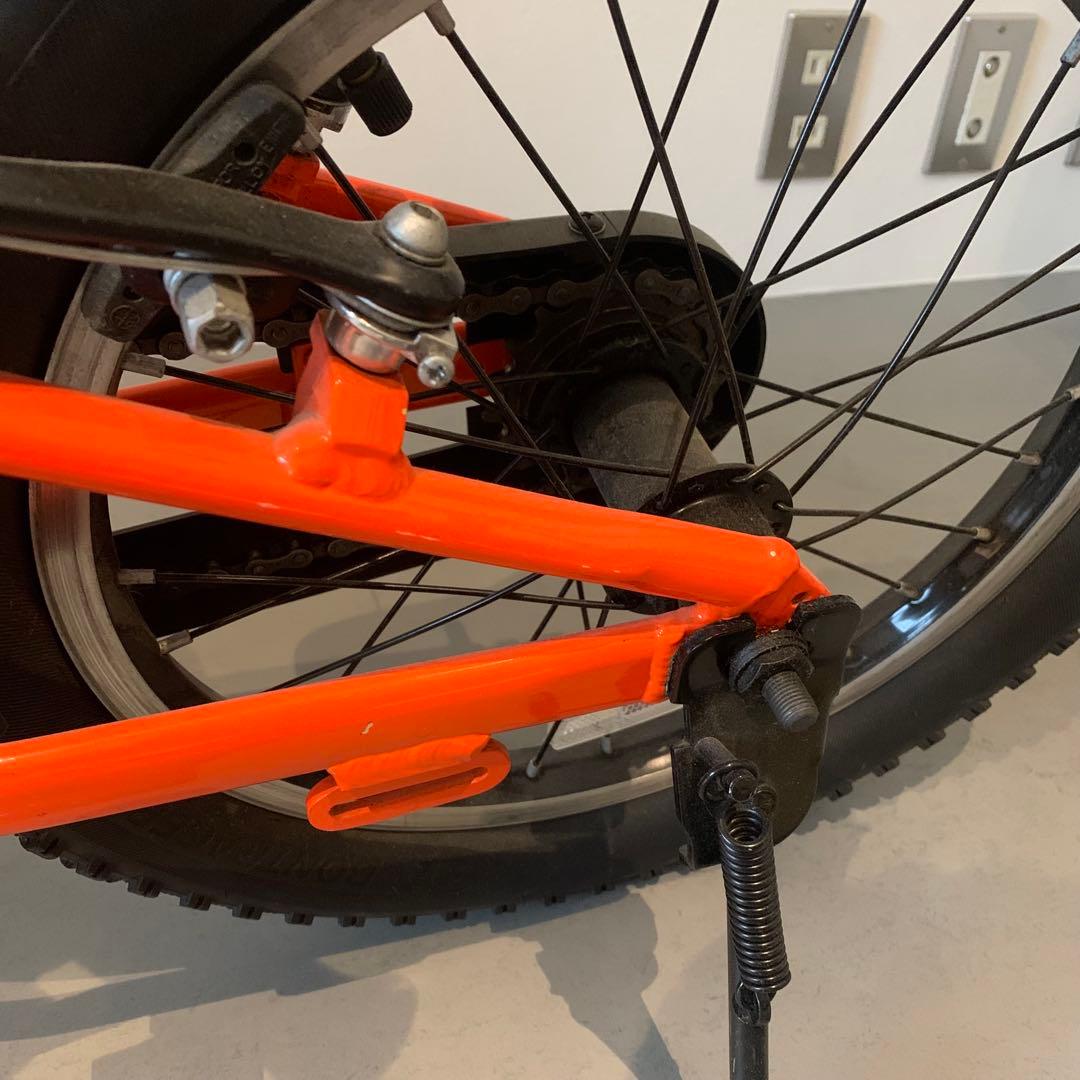 子供用自転車 16インチ 身長99-117cm オレンジ　TREK