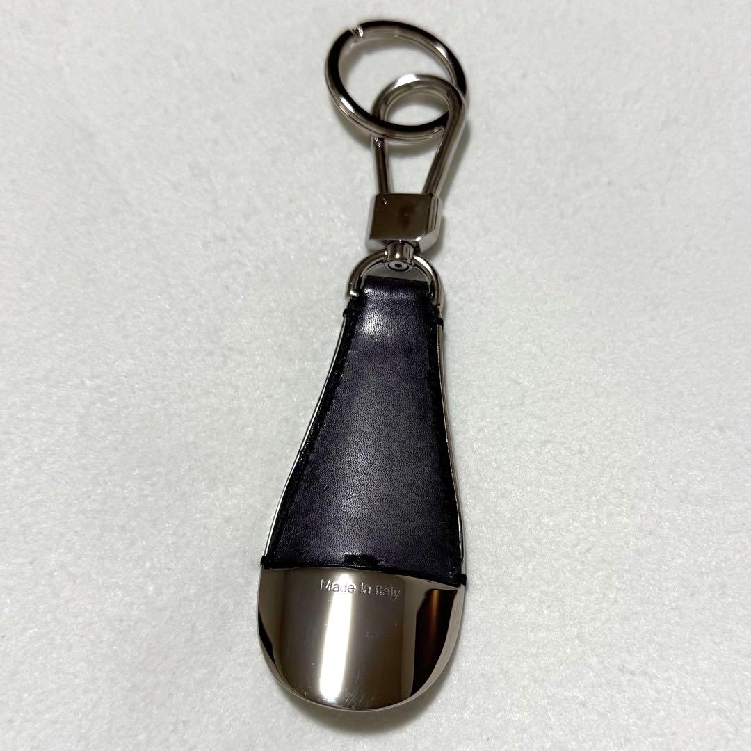 美品 BERLUTI ベルルッティ シューホーン キーリング カリグラフィー