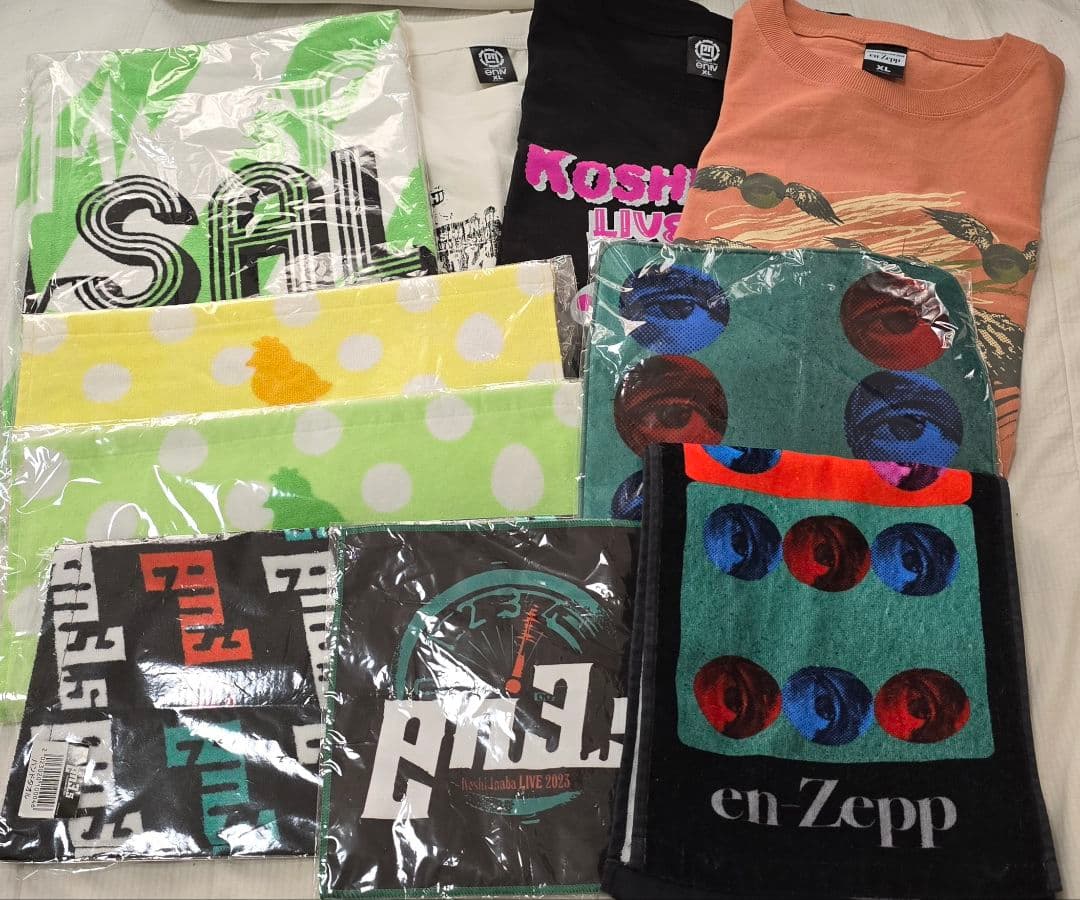 稲葉浩志 タオル、Tシャツ