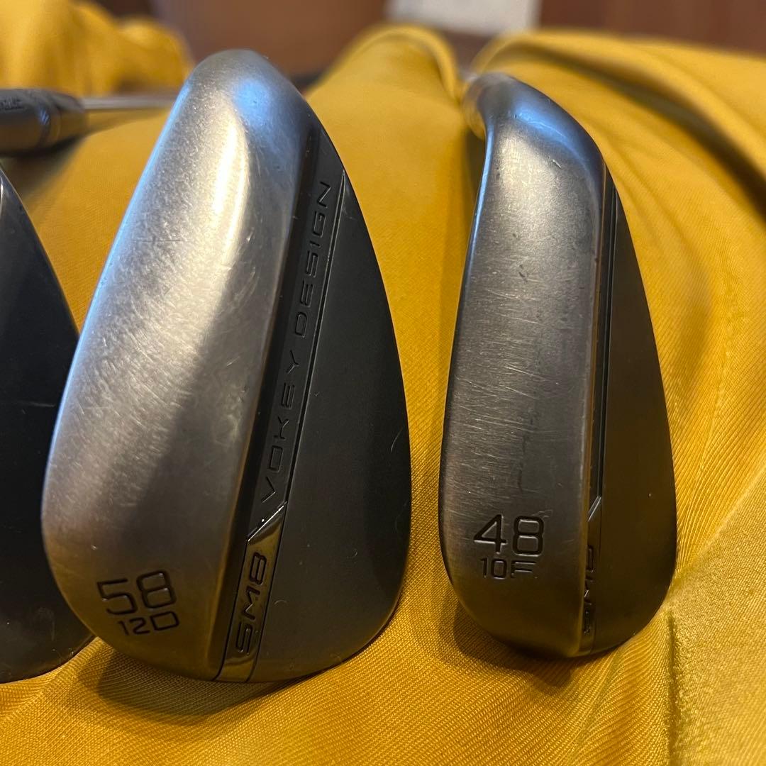 ◉ タイトリスト VOKEYDESIGNＳＭ8 46.48.52.58 ブラック