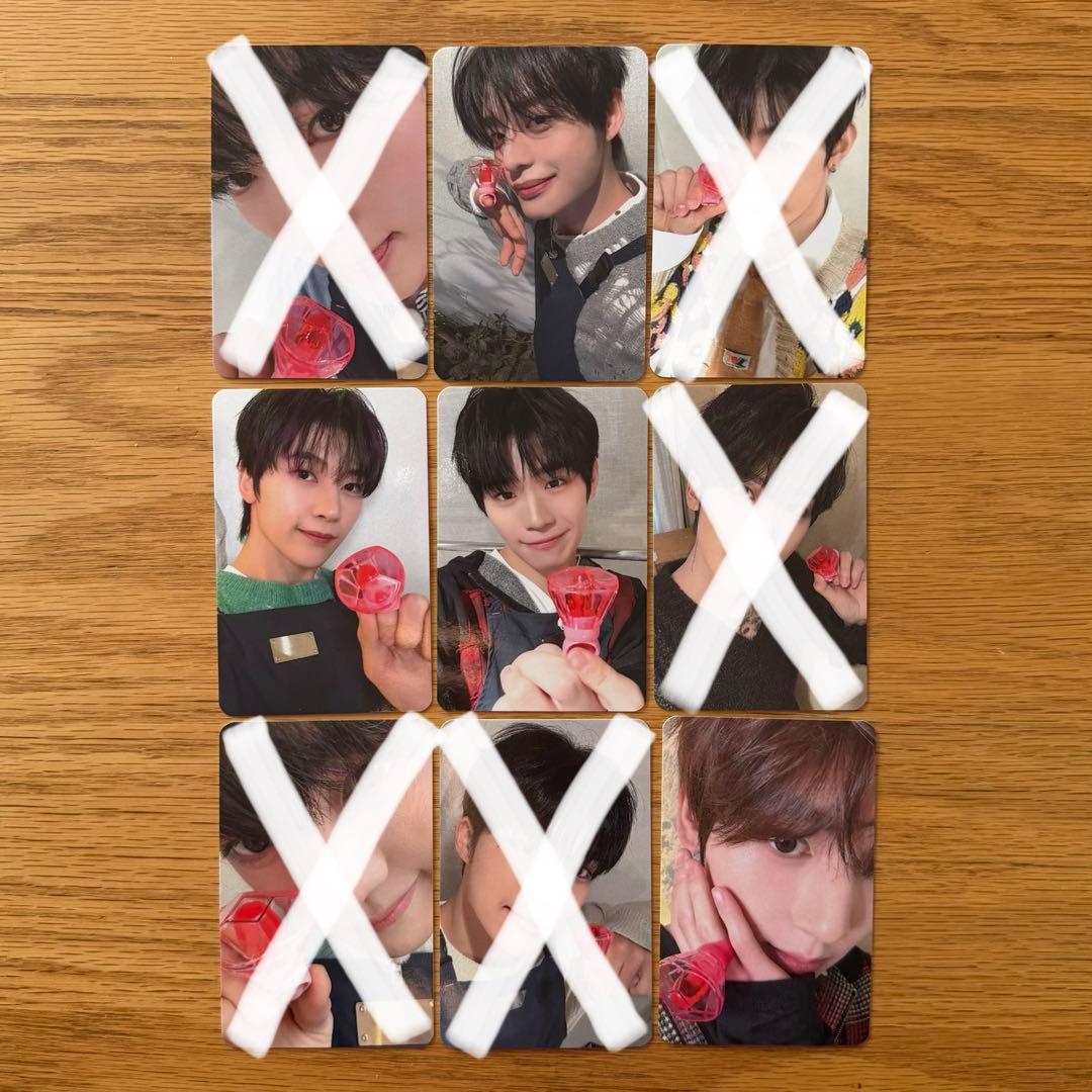 ZB1 ゼベワン ハンビン トレカ Mnet Plus Merch 9枚セット