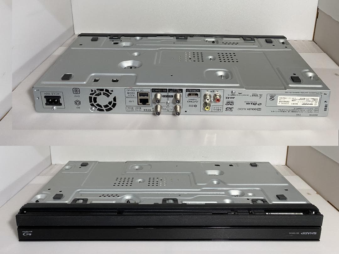 タイムセール中 SHARP　BD-ＮW510　17年製 容量アップHDD：1TB