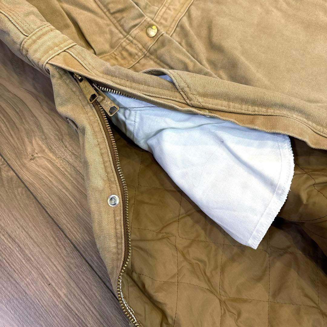 90s Carhartt カーハート ダブルニー ビブ オーバーオール ダック