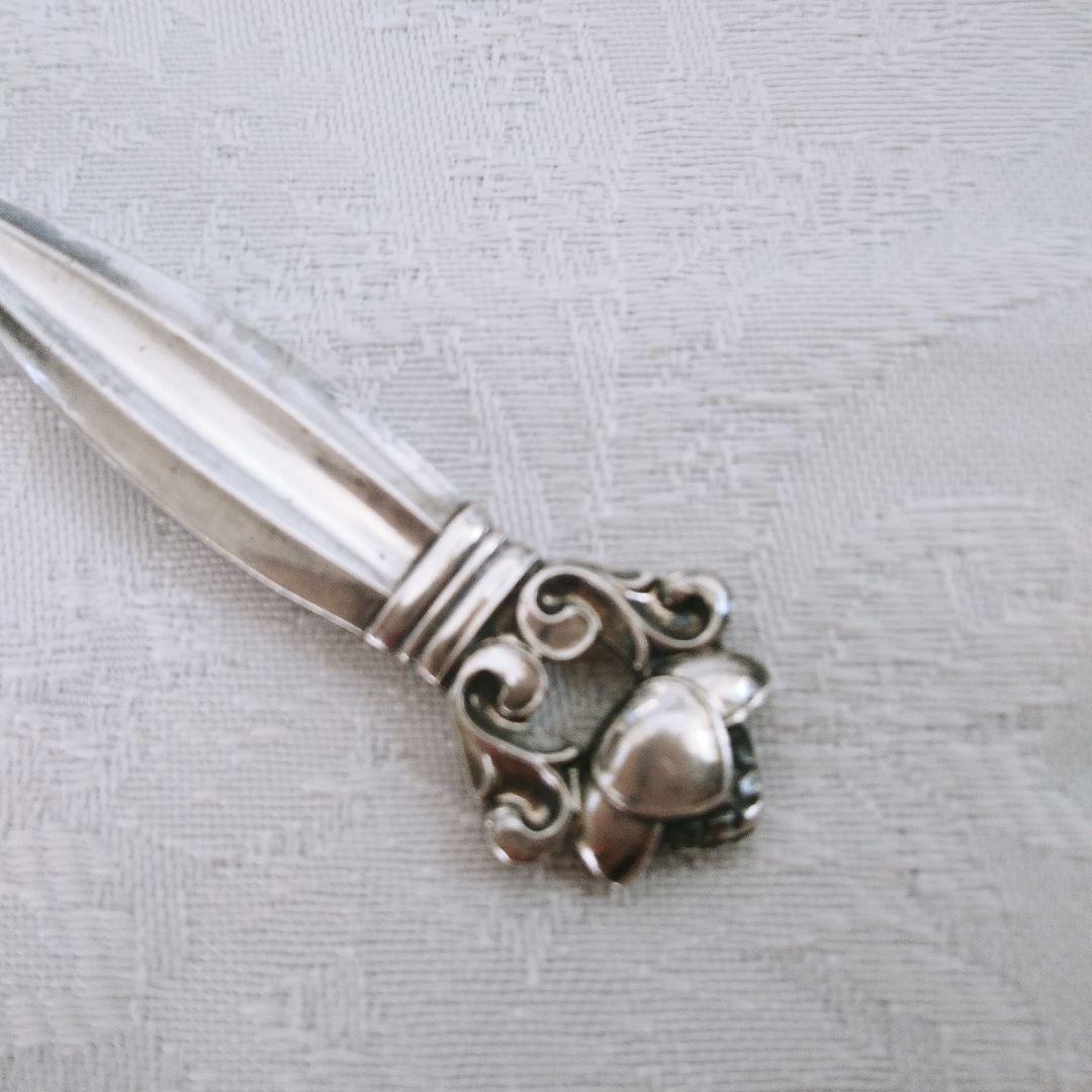   シルバー 茶葉スプーン エコーン