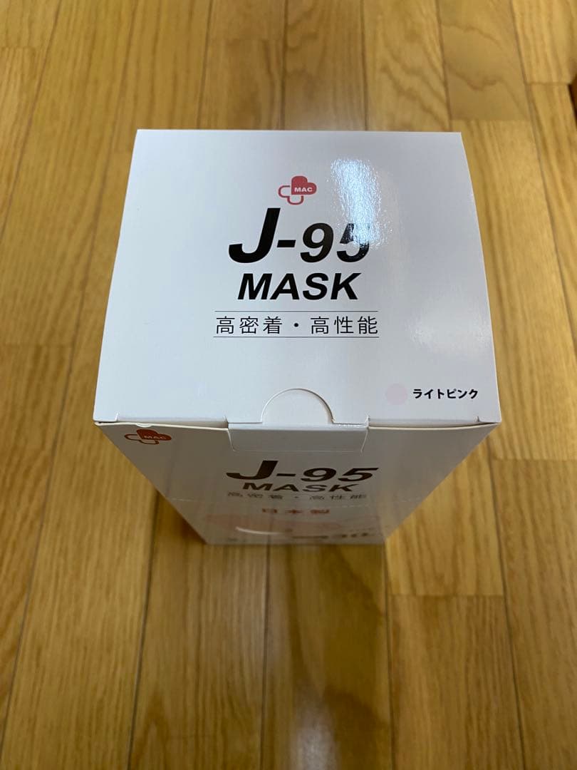 新品未使用　J-95 マスク　ライトピンク　普通サイズ　30箱セット mask