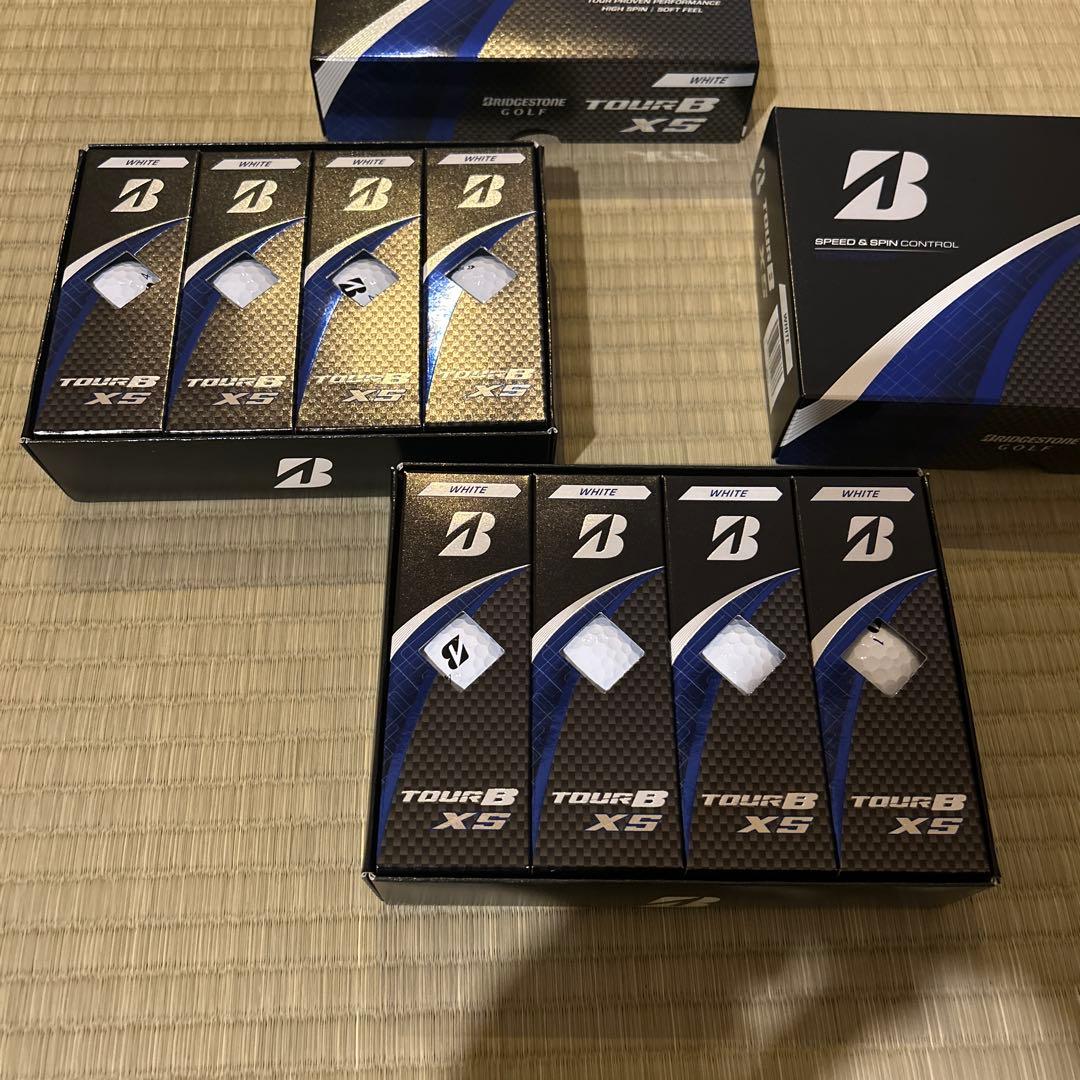 ブリヂストン　 TOUR B XS ゴルフボール 2箱セット