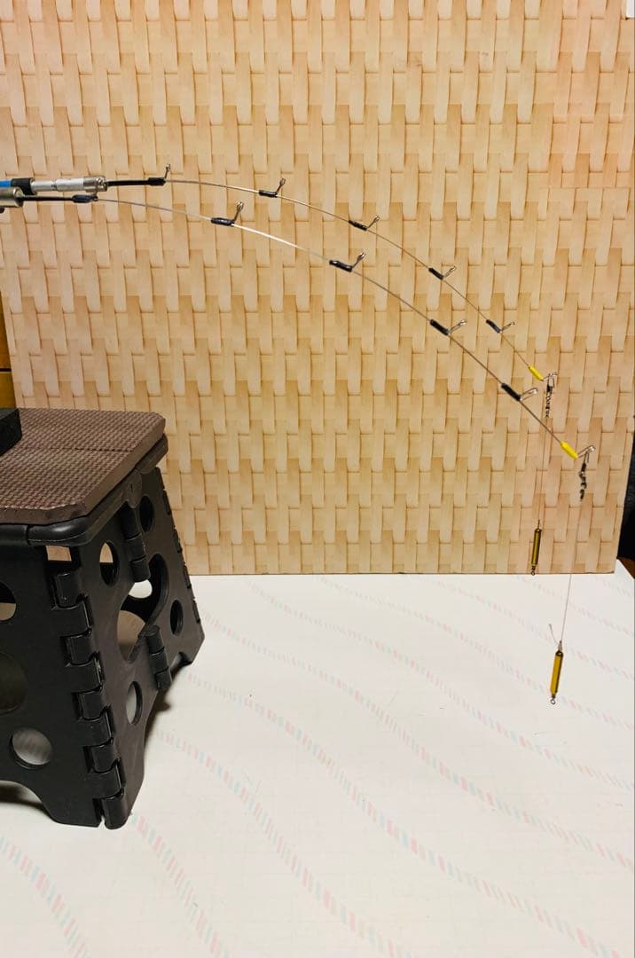 ワカサギステンレス穂先ロング 全長約300ミリ　２本