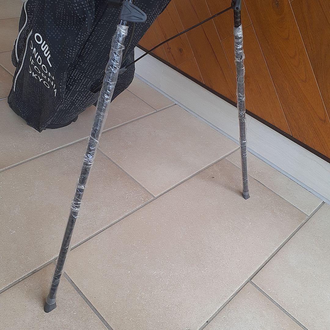 【超軽量 1kg!】美品 OUUL オウル キャディバック 黒 × グレー