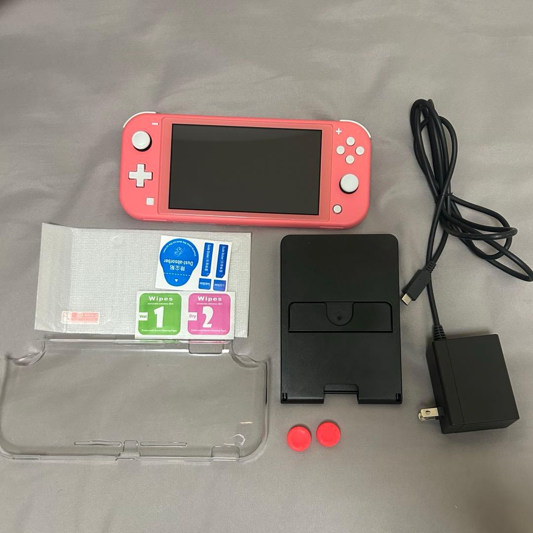 Nintendo Switch Lite ピンク 本体➕備品