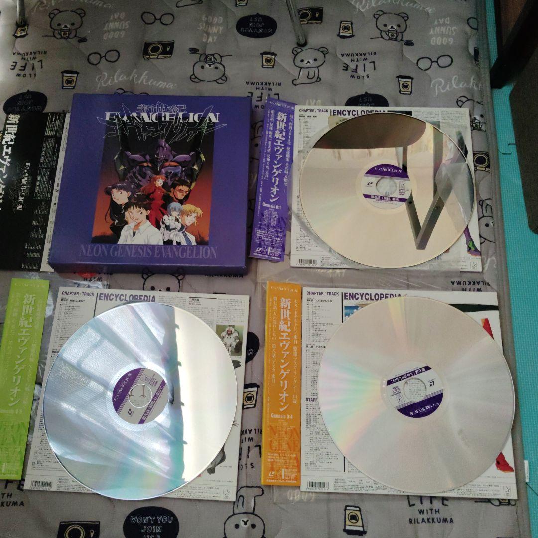 レーザーディスク、新世紀エヴァンゲリオン 3LD-BOX　14巻　限定版