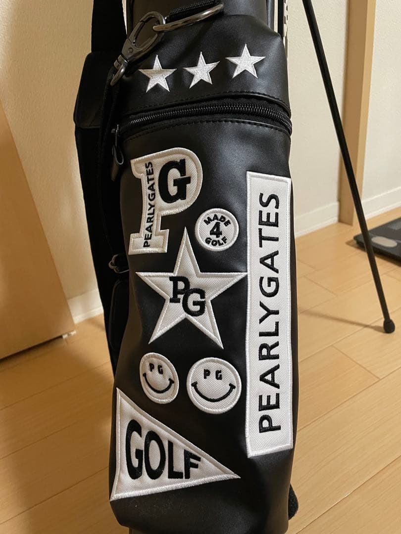 ［美品］PEARLY GATES セルフスタンドクラブバック