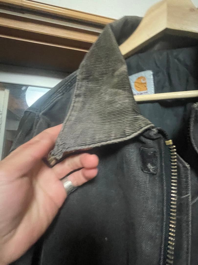 90s carhartt トラディショナルジャケット　希少ブラック　USA