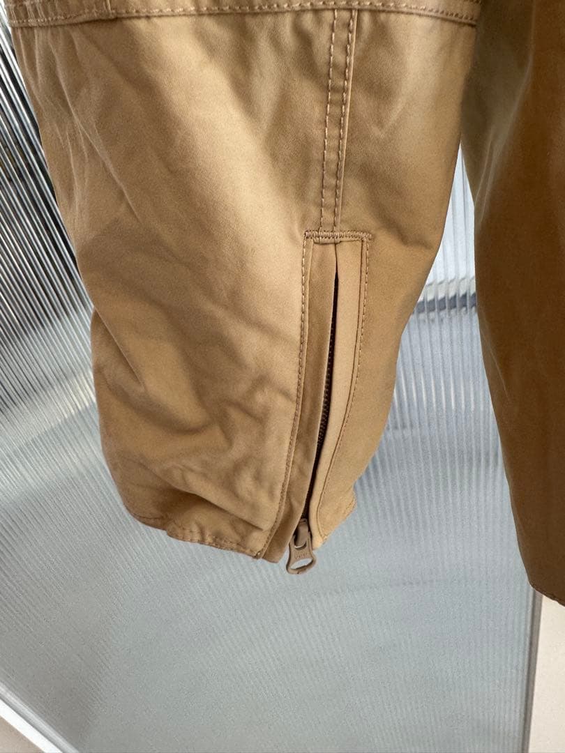 バートン　ベージュファー付きジャケット　サイズs