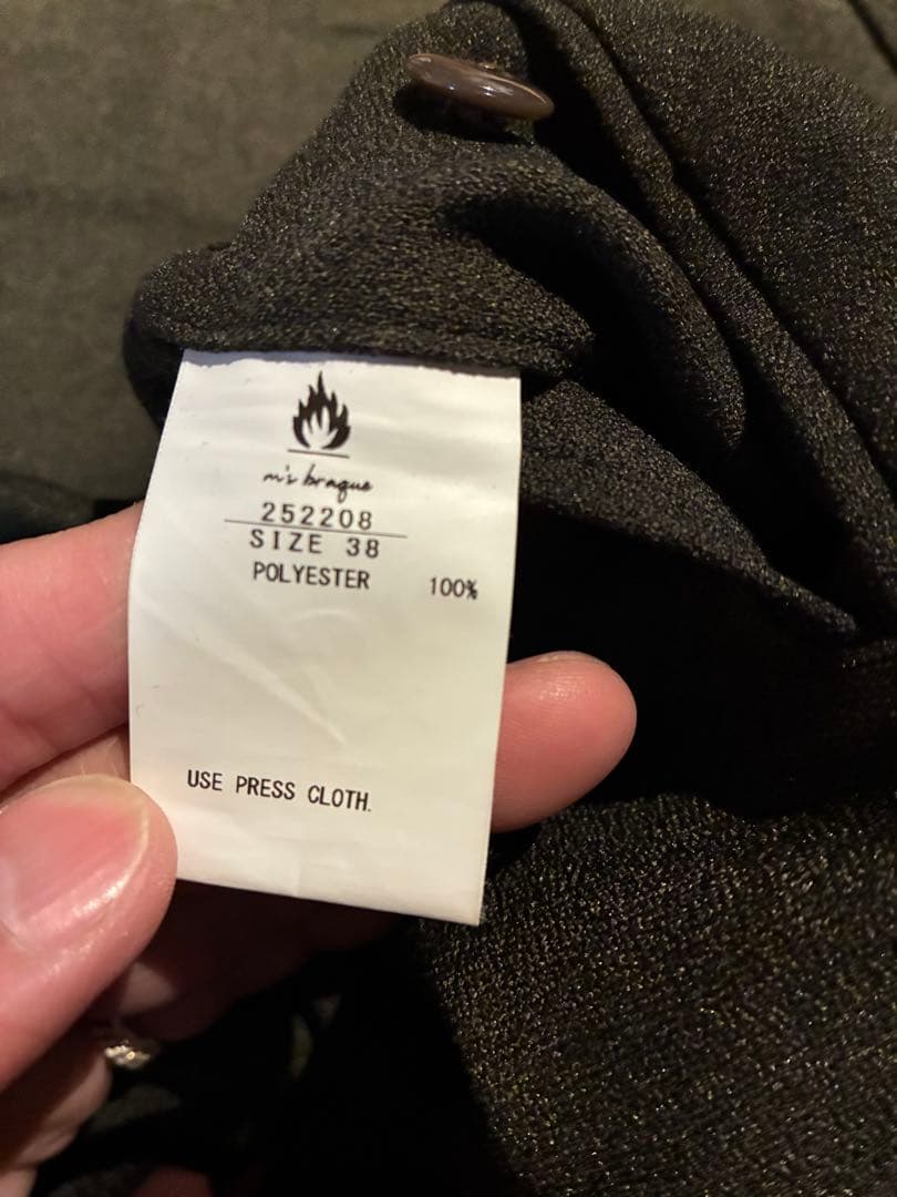 【M's braque】25AW tucked buggy pants