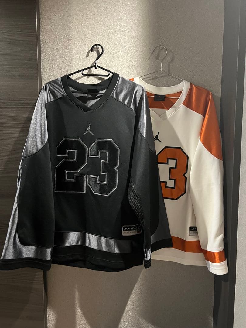 黒のみ　 jordanブルックリン メンズ カレッジエイト ホッケージャージー