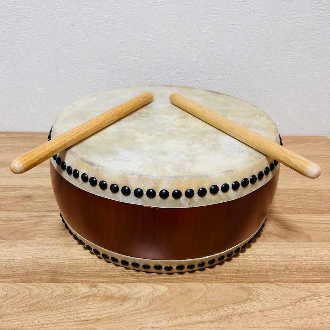 ナカノ キッズパーカッション 本格 和太鼓 平太鼓 大サイズ