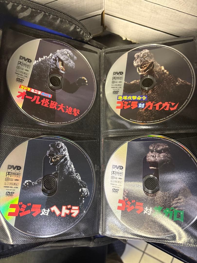 ゴジラ　DVD 大量まとめて　38枚