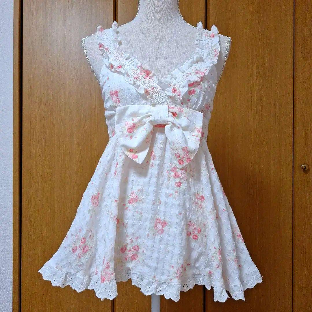 花柄フリルリボンキャミソール 入手困難レア