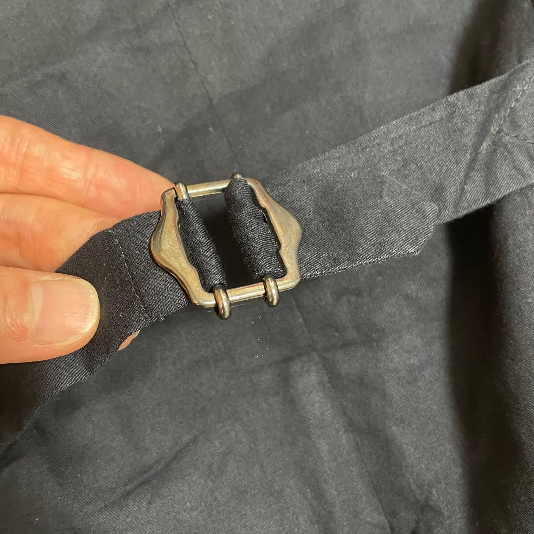 美品 ラルディーニ リネン ジレ ベスト デニム調