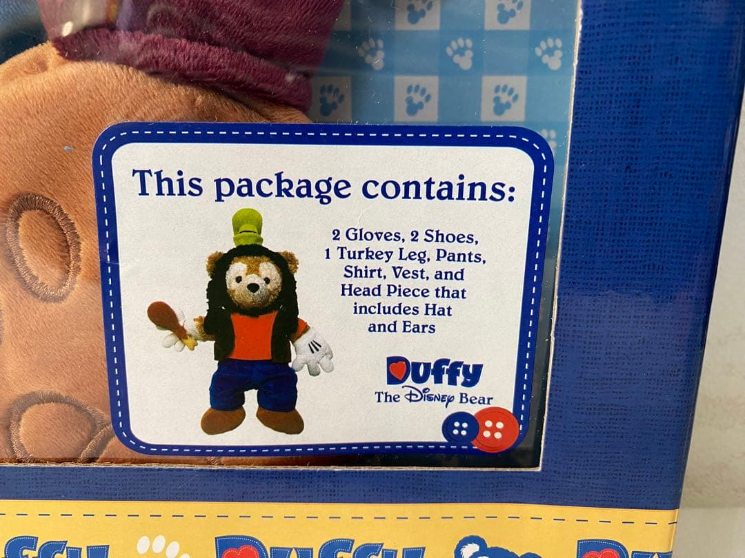 香港ディズニーランド*ダッフィー*グーフィー*コスチューム*