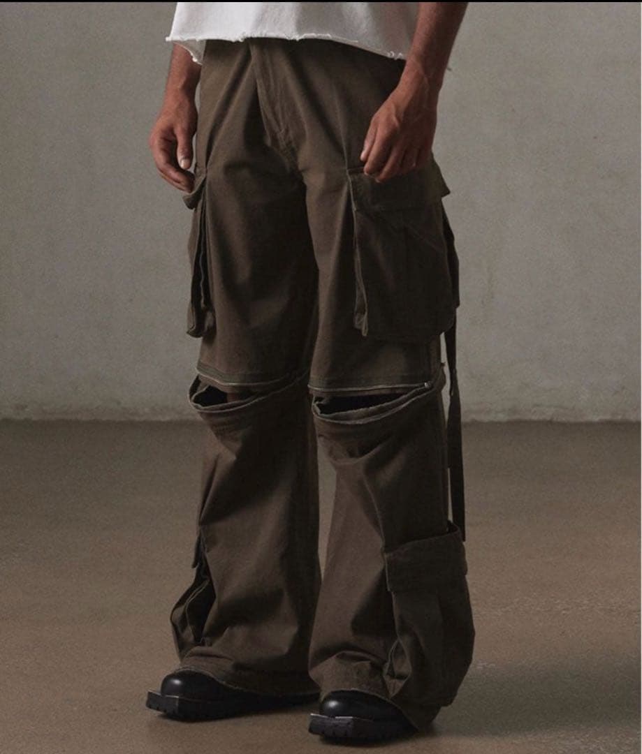 グランシー grancy ZipDesign CargoPants カーゴパンツ