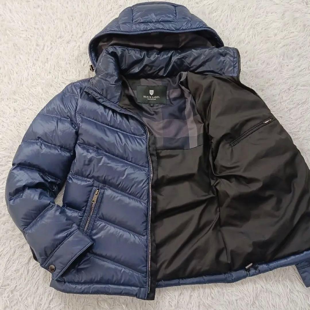 ✨23AW✨ブラックレーベル　ダウンジャケット　ネイビー　サイズ M