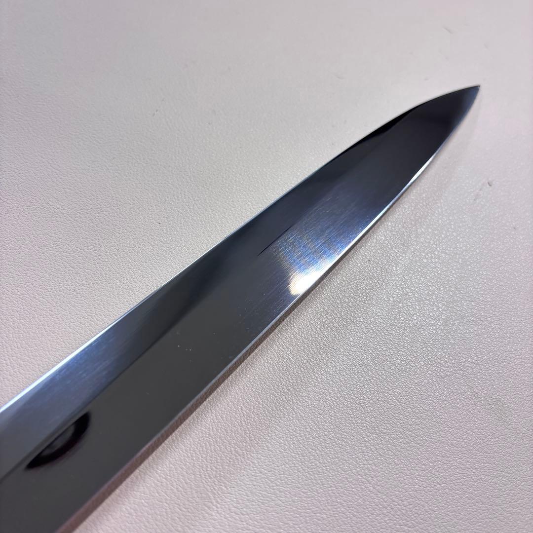 270mm 柳刃包丁 鏡面　黒檀八角柄 刺身包丁 「全鋼」【鞘付き】'