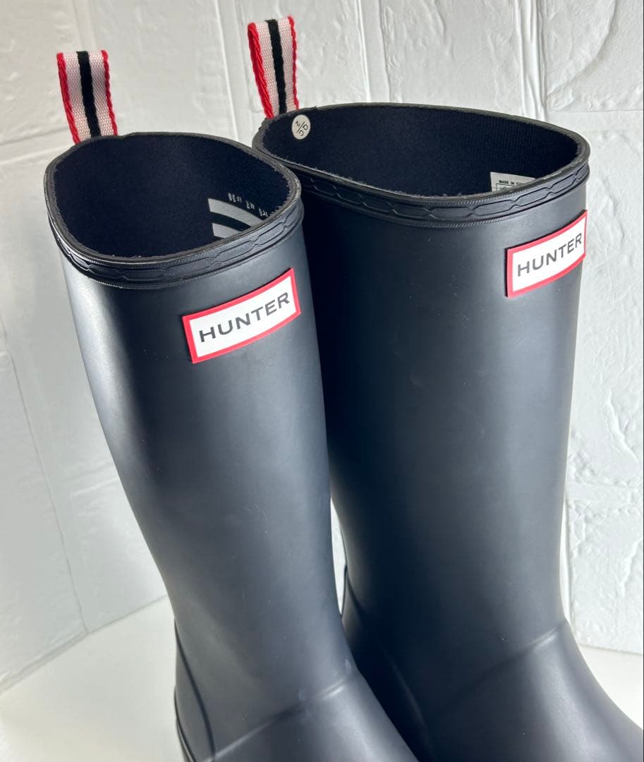 【未使用アウトレット品】HUNTER◇ブラック◇ブーツ◇UK5◇送料込み◇