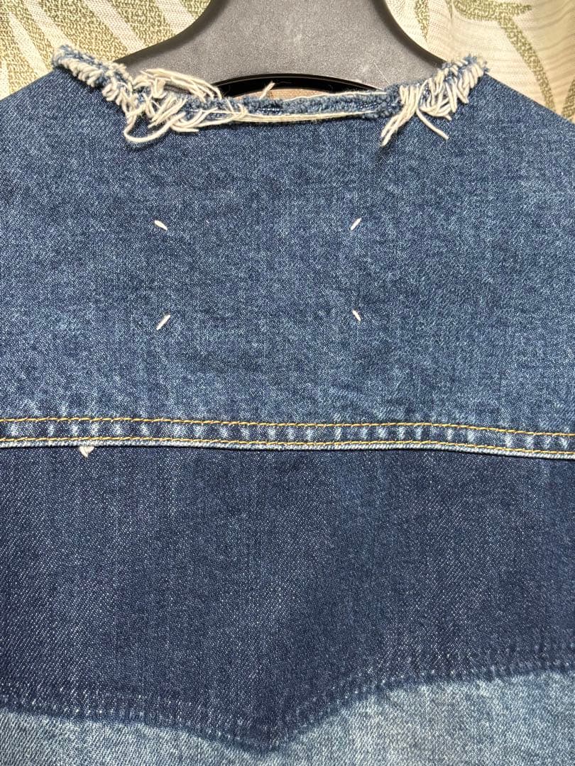 1/31までSALE《希少》マルジェラノーカラーデニムジャケット 人気サイズ46