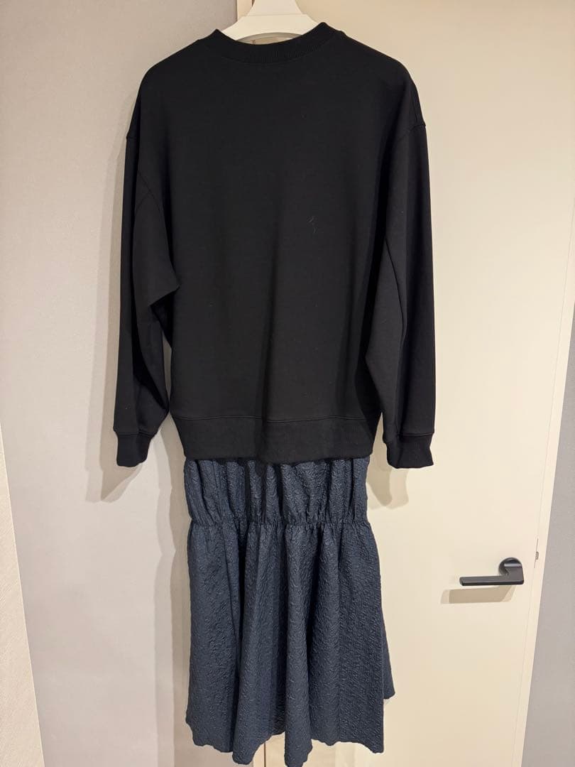 ヤマダヤ　RADIATE 異素材ドッキングワンピース