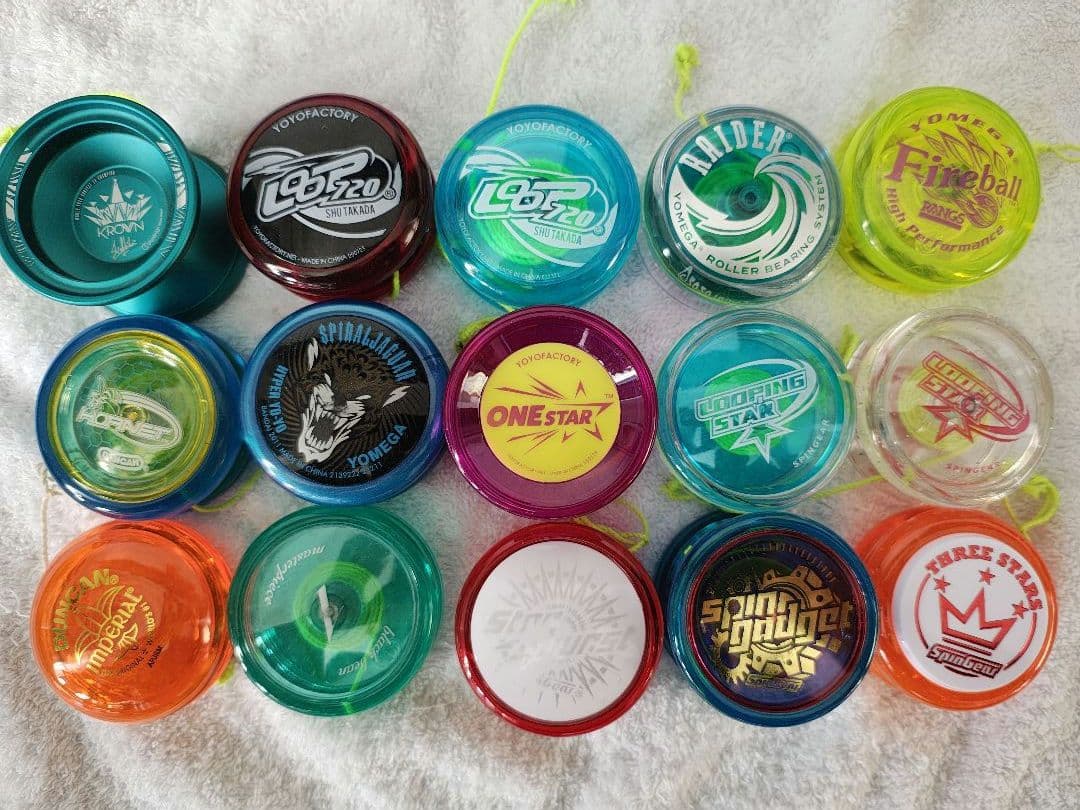 ヨーヨー まとめ売り 15点 クラウン / ループ720 / レイダー（改造）他