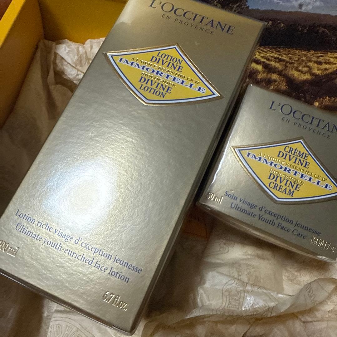 L'OCCITANE ディヴァインローション クリーム