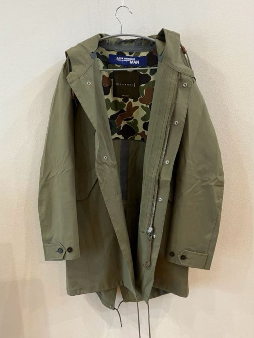 桐*灰様 JUNYA WATANABE×Mackintosh ゴム引きモッズコー