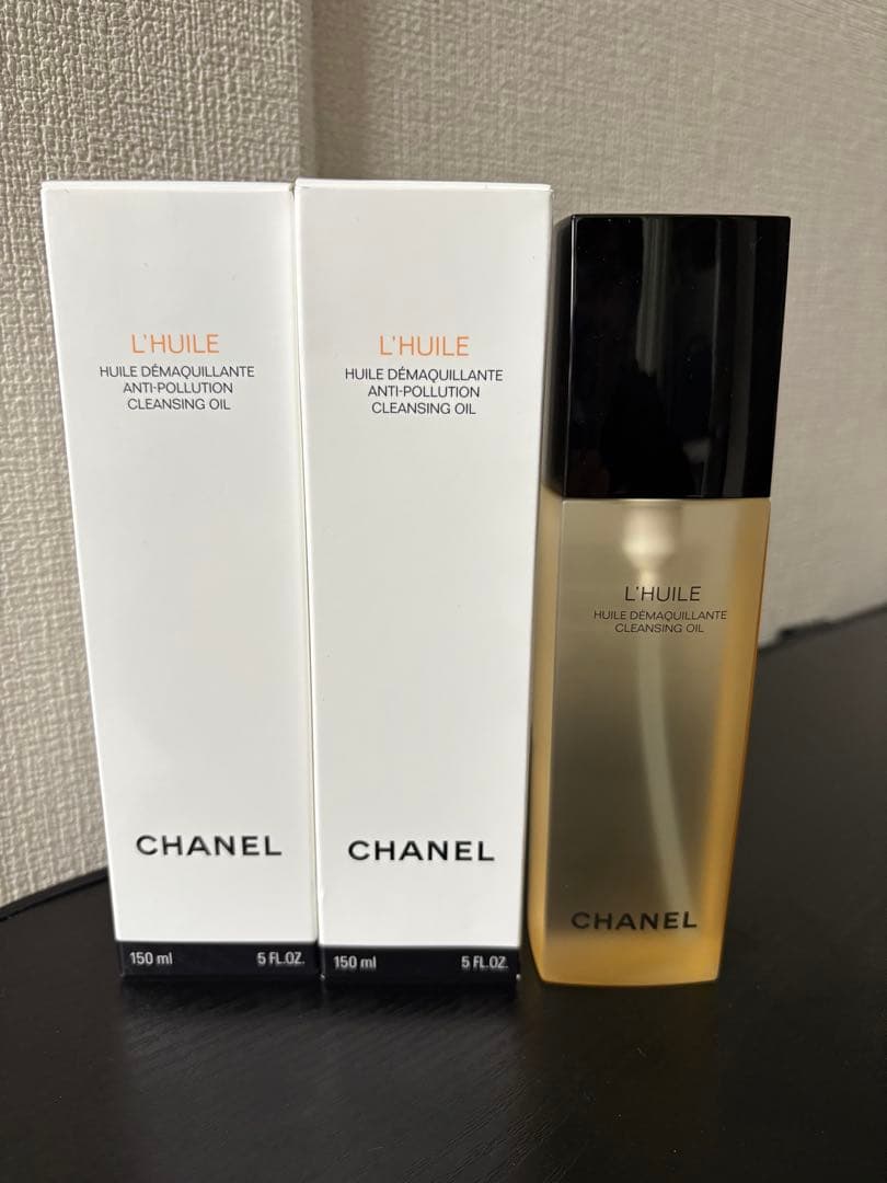 CHANEL L'HUILE クレンジングオイル 150ml 2本セット