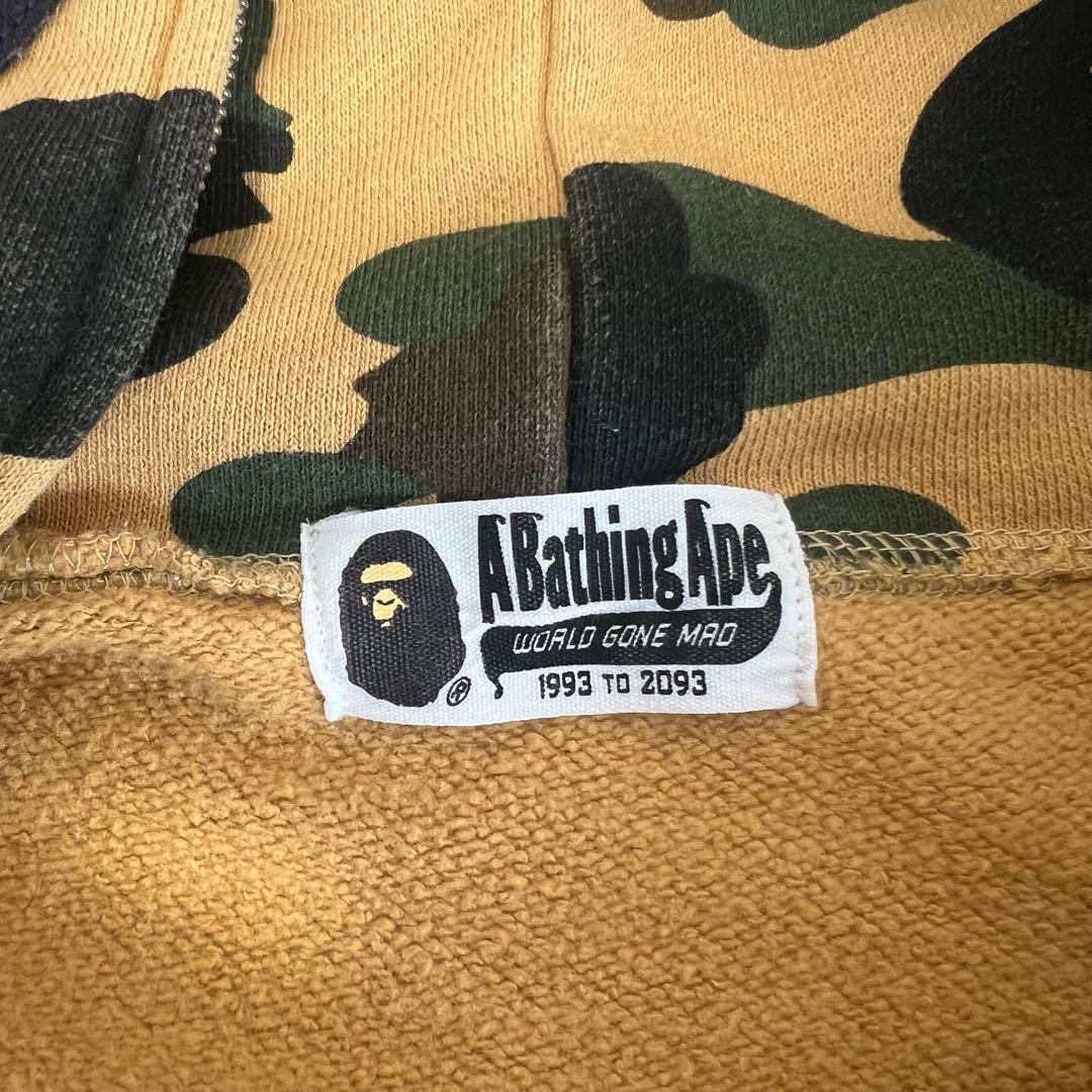 【希少サイズ】アベイシングエイプ　シャークパーカー　女性　男女兼用